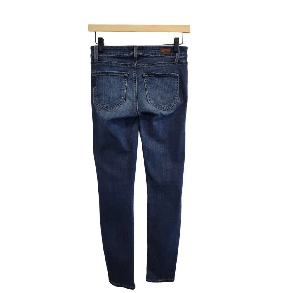 Paige Verdugo Ankle Skinny Jeans Nottingham 24 - Picture 2 of 13